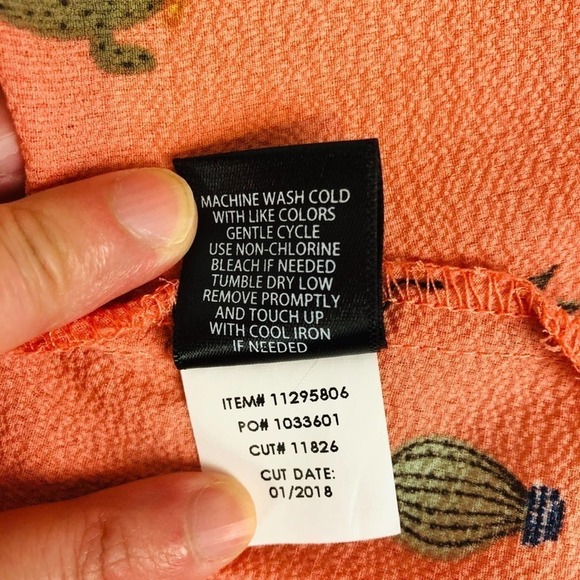 NWT Torrid Cactus Print Ruffled Tank Top - Picture 8 of 10